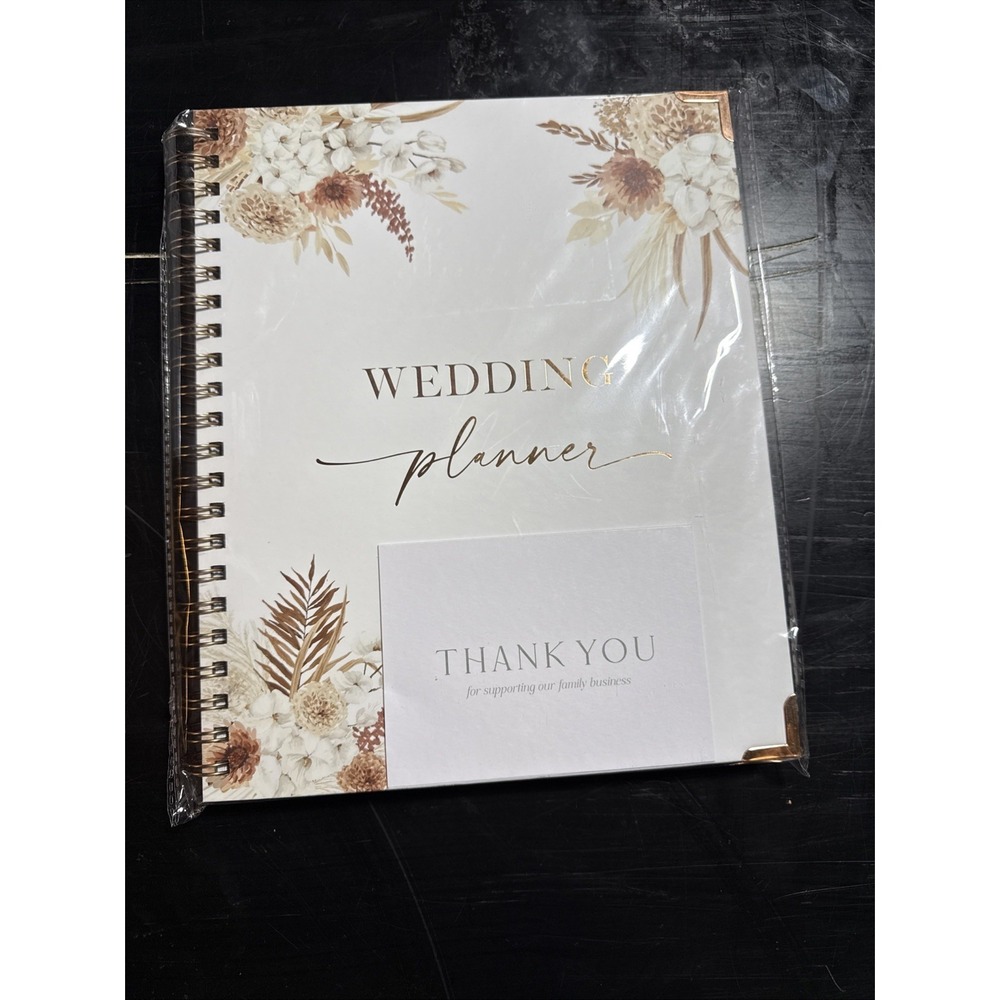 Boho, Copper, Floral Wedding Planner, Zicoto, NIB‎